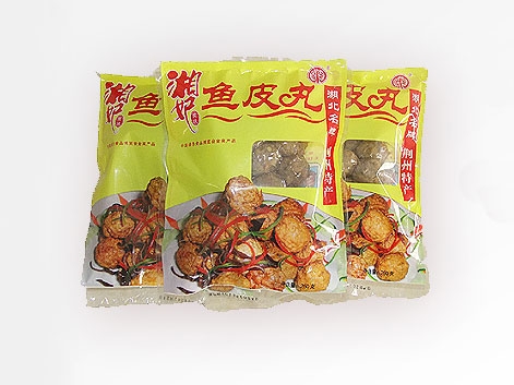 魚皮(pi)丸的做法如何勾手指？